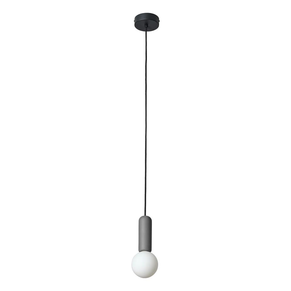 OSRAM Suspension  Decor Concrete Mic G9 100mm Gris Foncé, Béton, Métal, aspect d