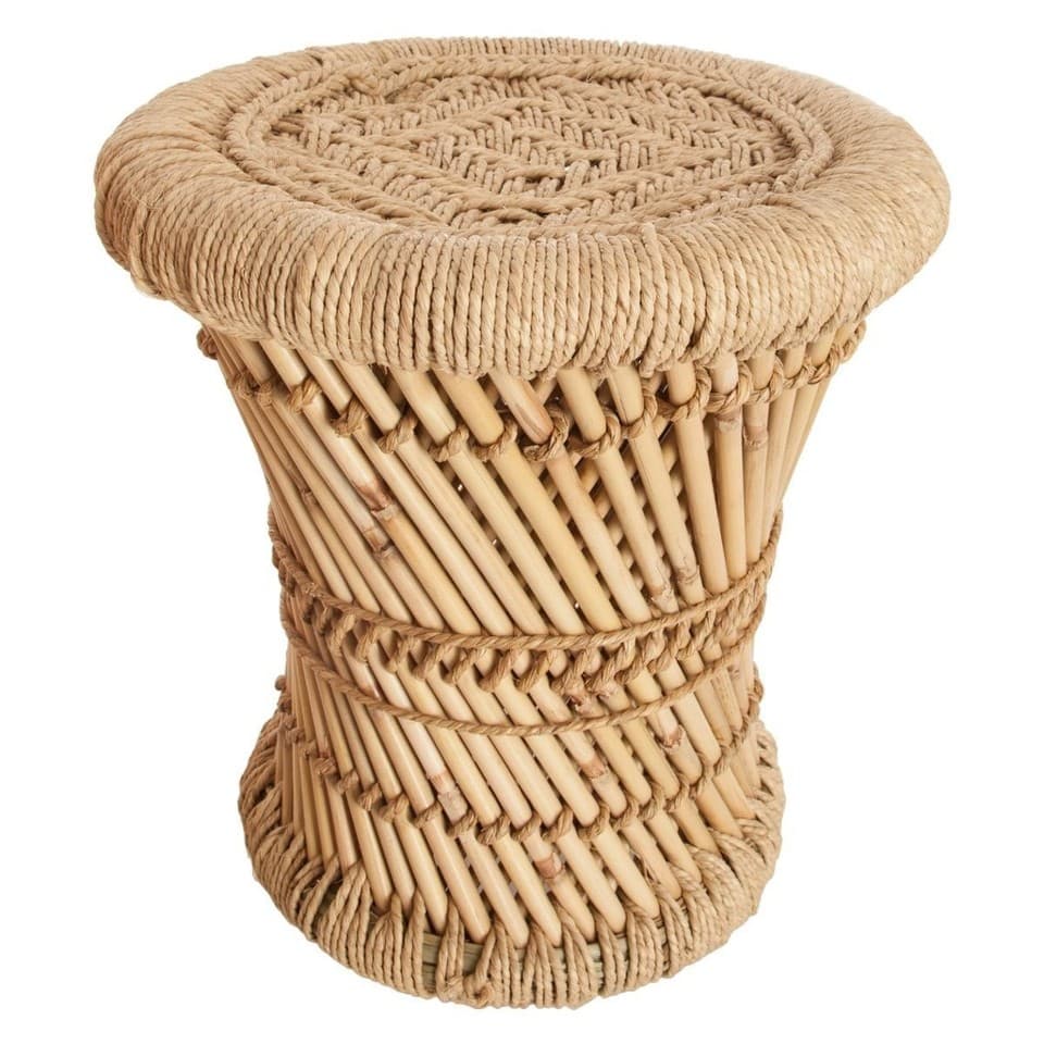 Lot de 2 Tables d'Appoint "Nomade" 38cm Naturel