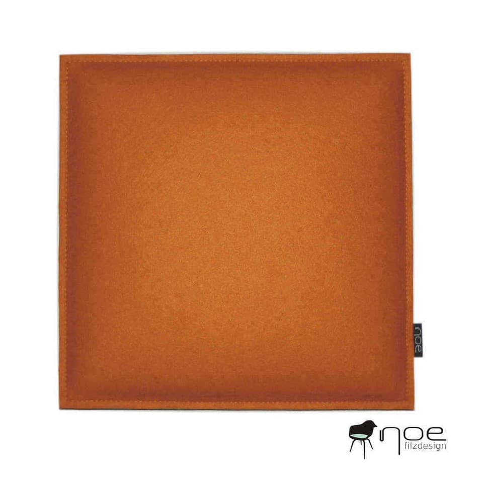 Eco Felt Coussin de Chaise Rembourré Lattes Banc 35x35cm Rectangulaire Carré