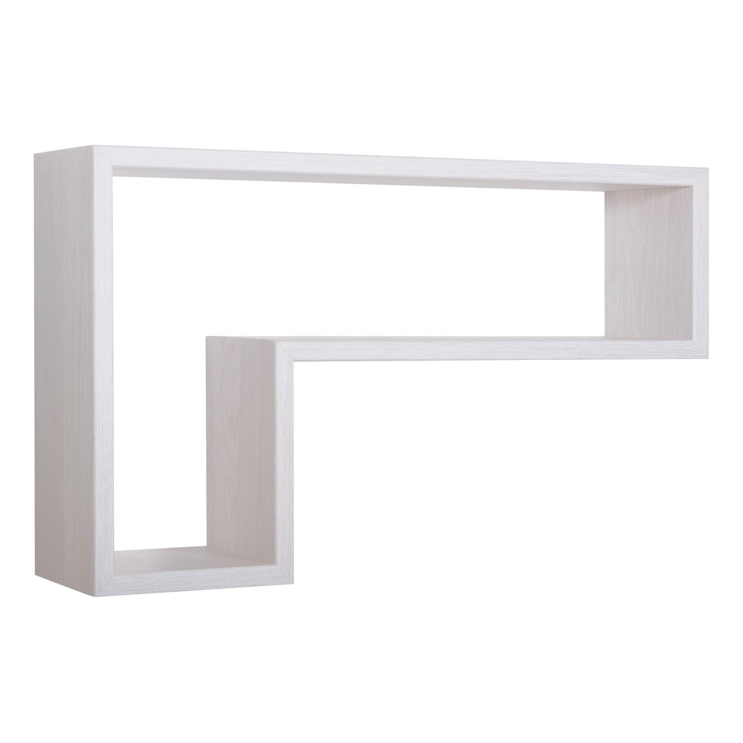 ÉTAGÈRE MURALE À JOUR RECTANGULAIRE CHÊNE IMPÉRIAL MOD. LETTERA