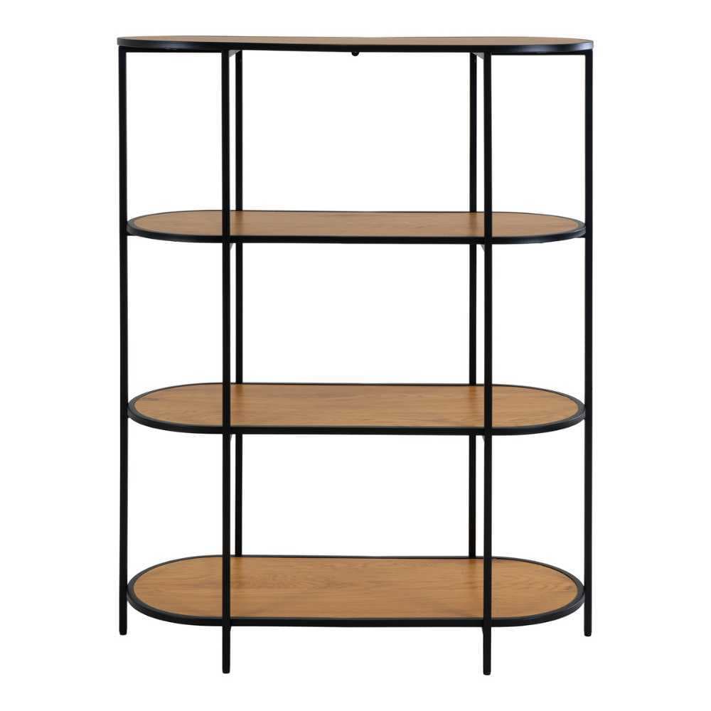 House Nordic Étagère Vita Braun Ovale Avec 4 Etages 111x85 CM