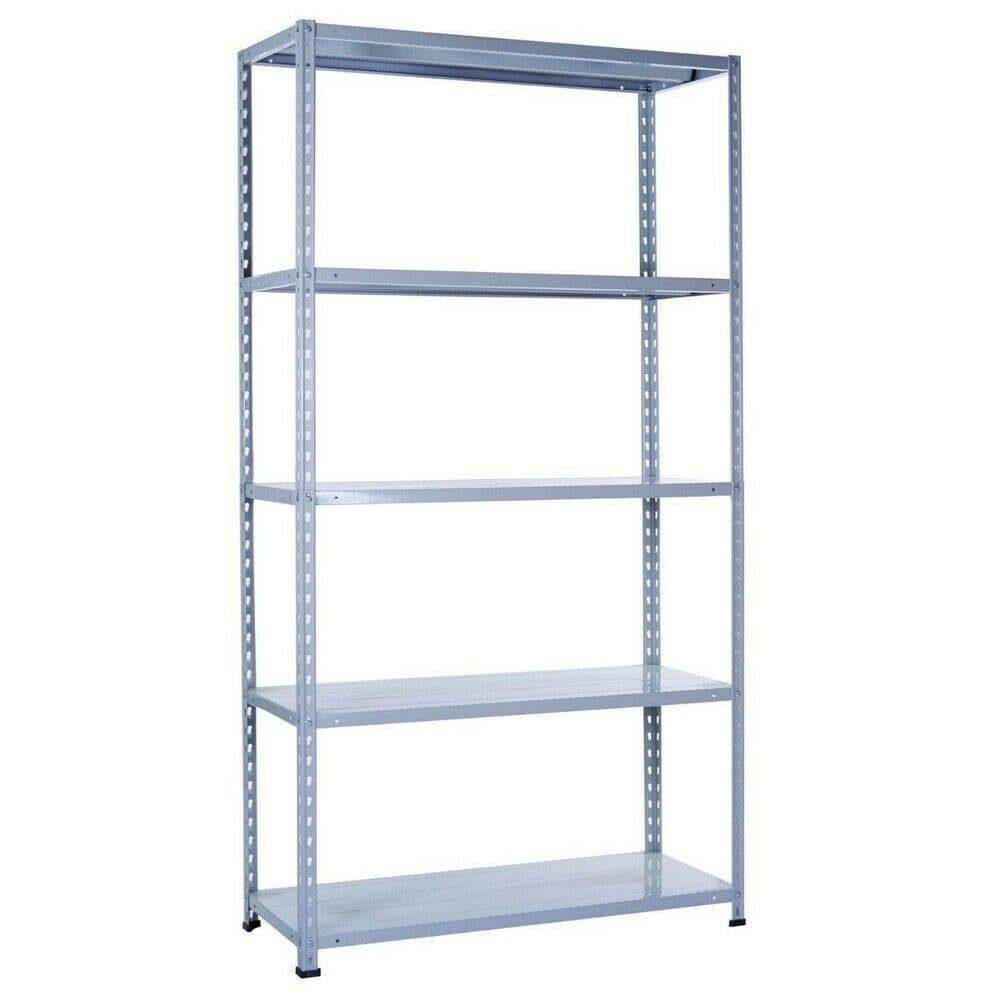 Scaffale Étagère Métal CM 100x40x200h 5 Étagères Étages Capacité 150KG 420