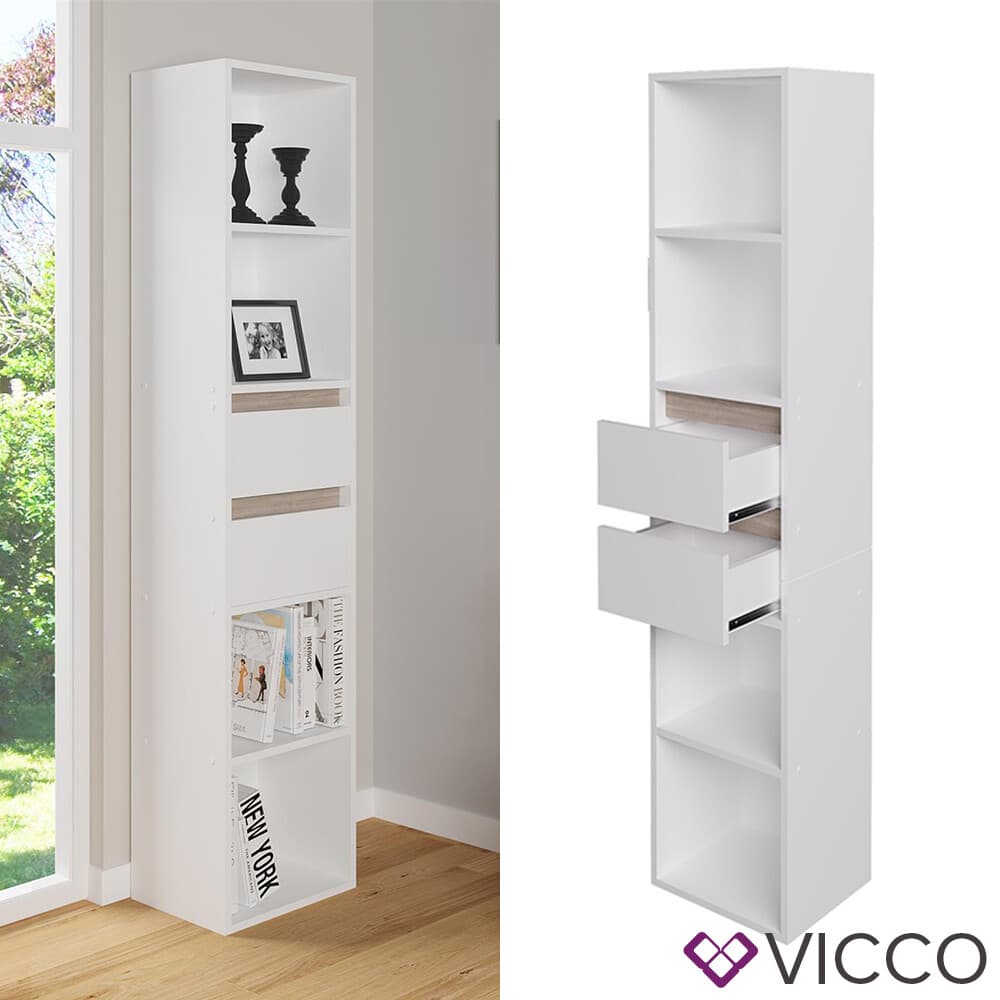 Étagère murale bibliothèque Vicco Robert Armoire pour enfant Étagère de bureau