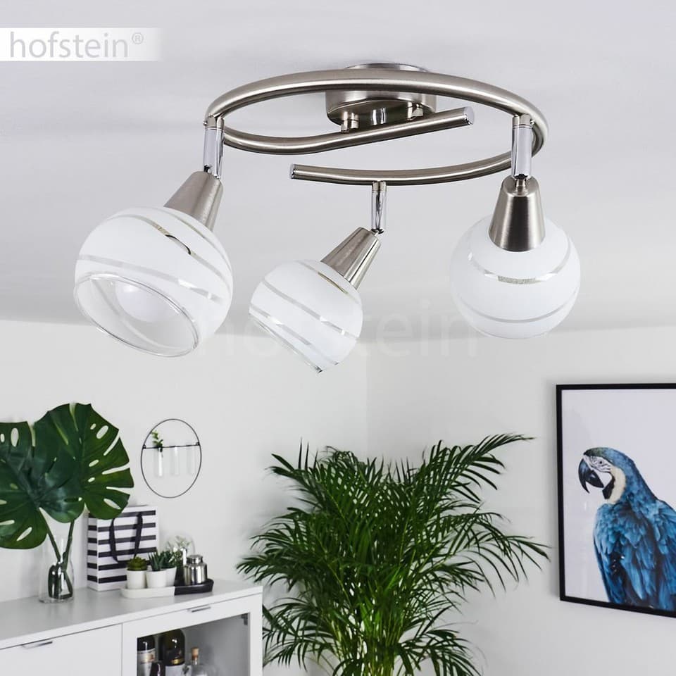 Plafonnier Lampe suspension 3 branches Lampe de salon Lampe de chambre à coucher