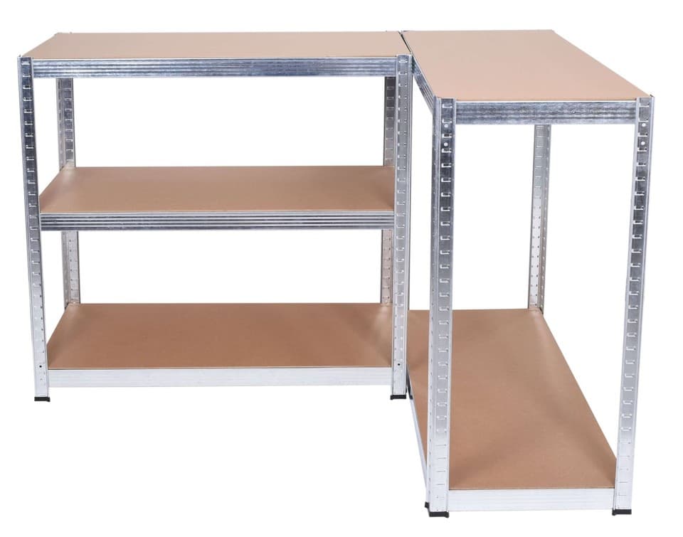 Étagère de rangement à 5 niveaux 625 kg 150 x 75 x 30 cm