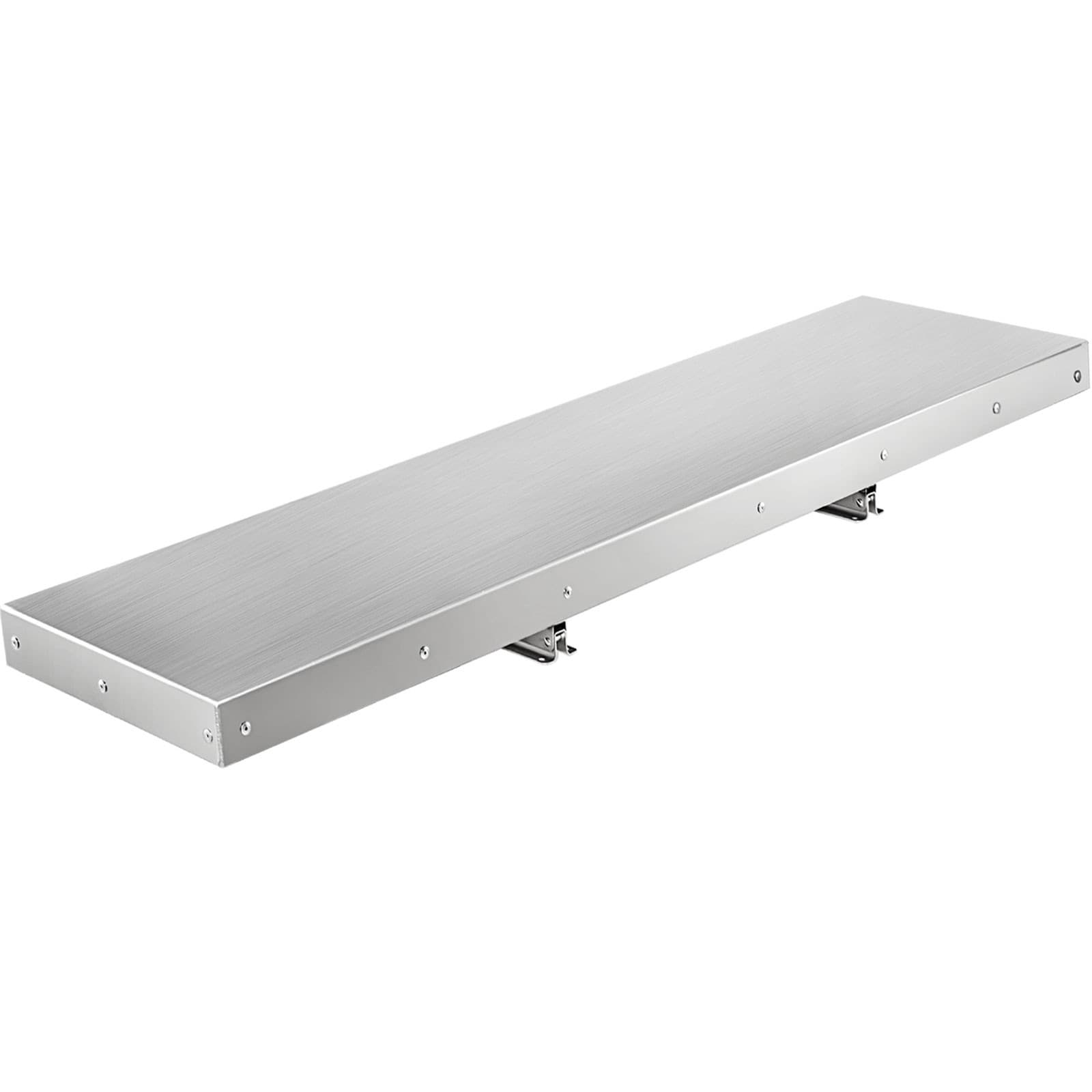 Uimoso Étagère murale pliante pour camion-restaurant 122 x 30,5 cm