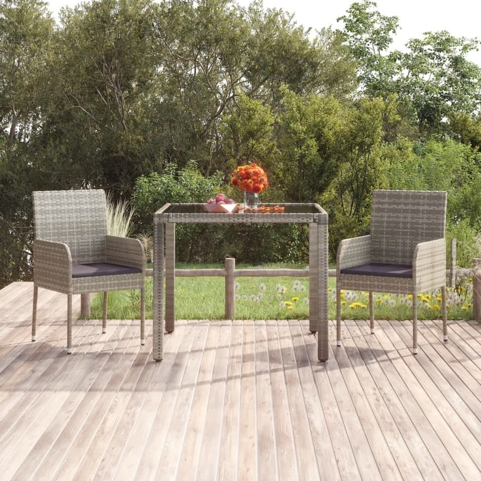 Chaises de Jardin avec Coussins Sièges Patio Extérieur Résine Tressée vidaXL