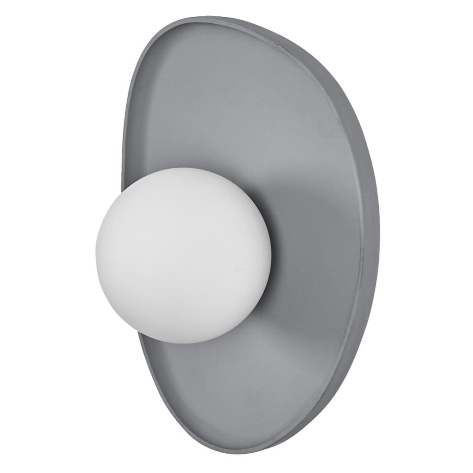 OSRAM Decor Nest Applique murale décorative en béton, avec culot enfichable G9,