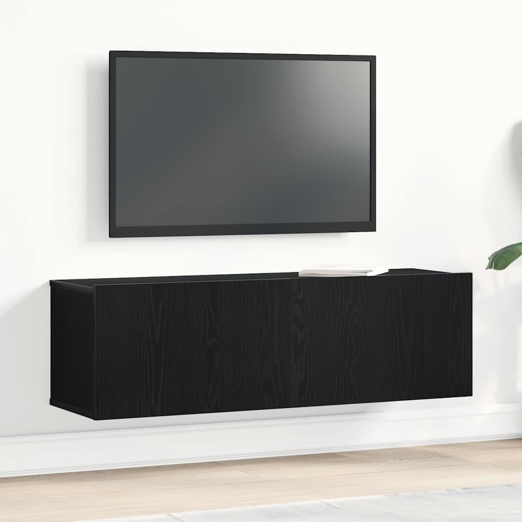 2x Meubles TV Chêne Sonoma 100x30x30 cm Bois d'Ingénierie Armoires vidaXL