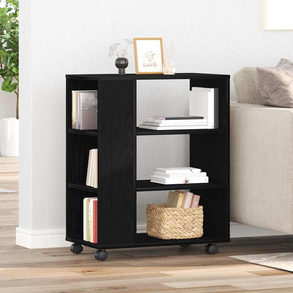 Armoire à Roulettes Rangement Bureau Intérieur Blanc Bois d'Ingénierie vidaXL