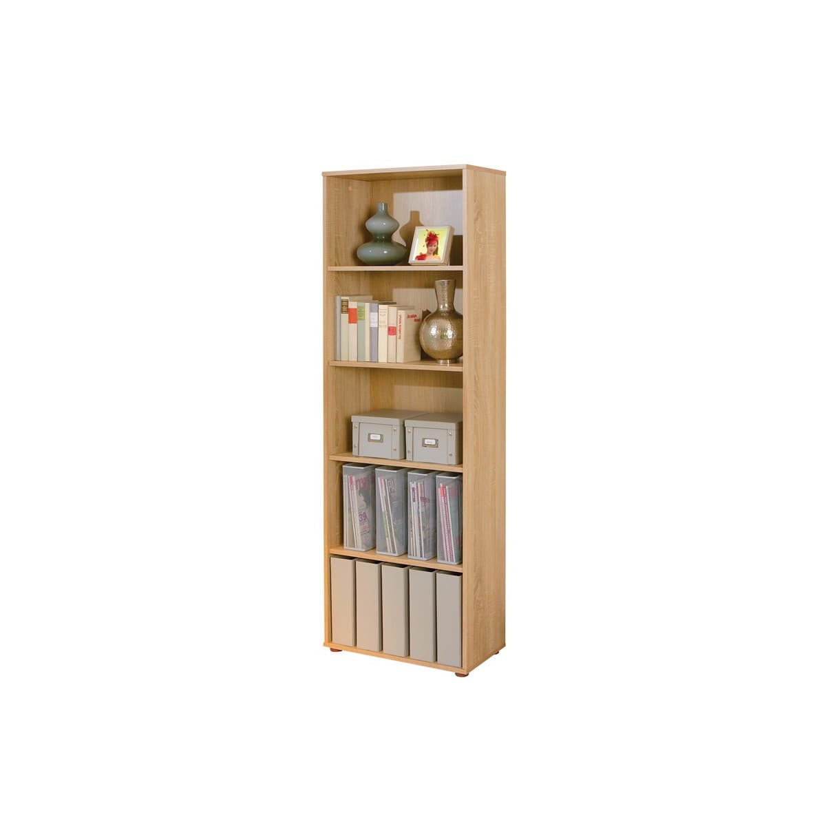 Étagère 5 Niveaux "Delnice" 180cm Chêne Sonoma
