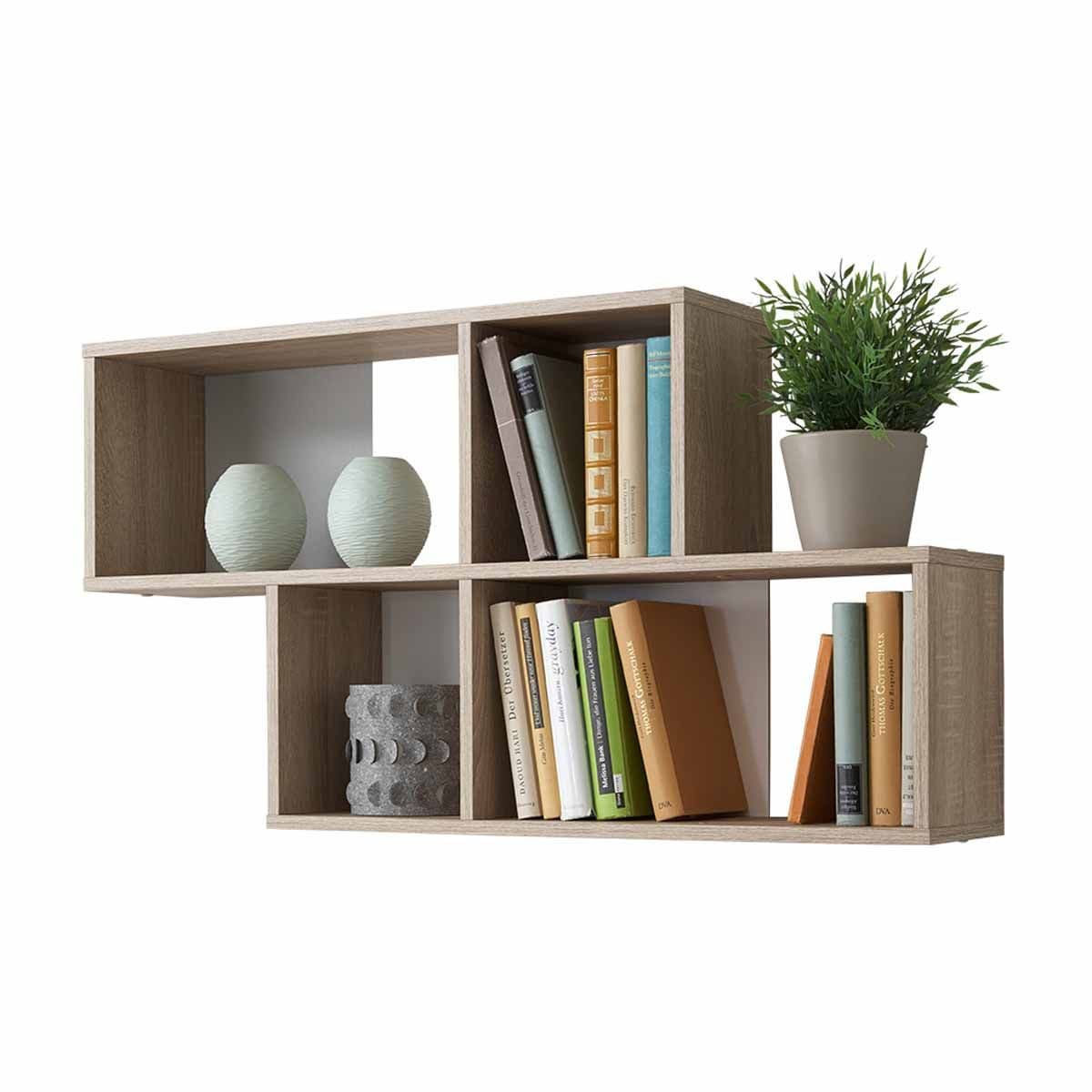 Étagère Murale Design "Orian" 100cm Chêne