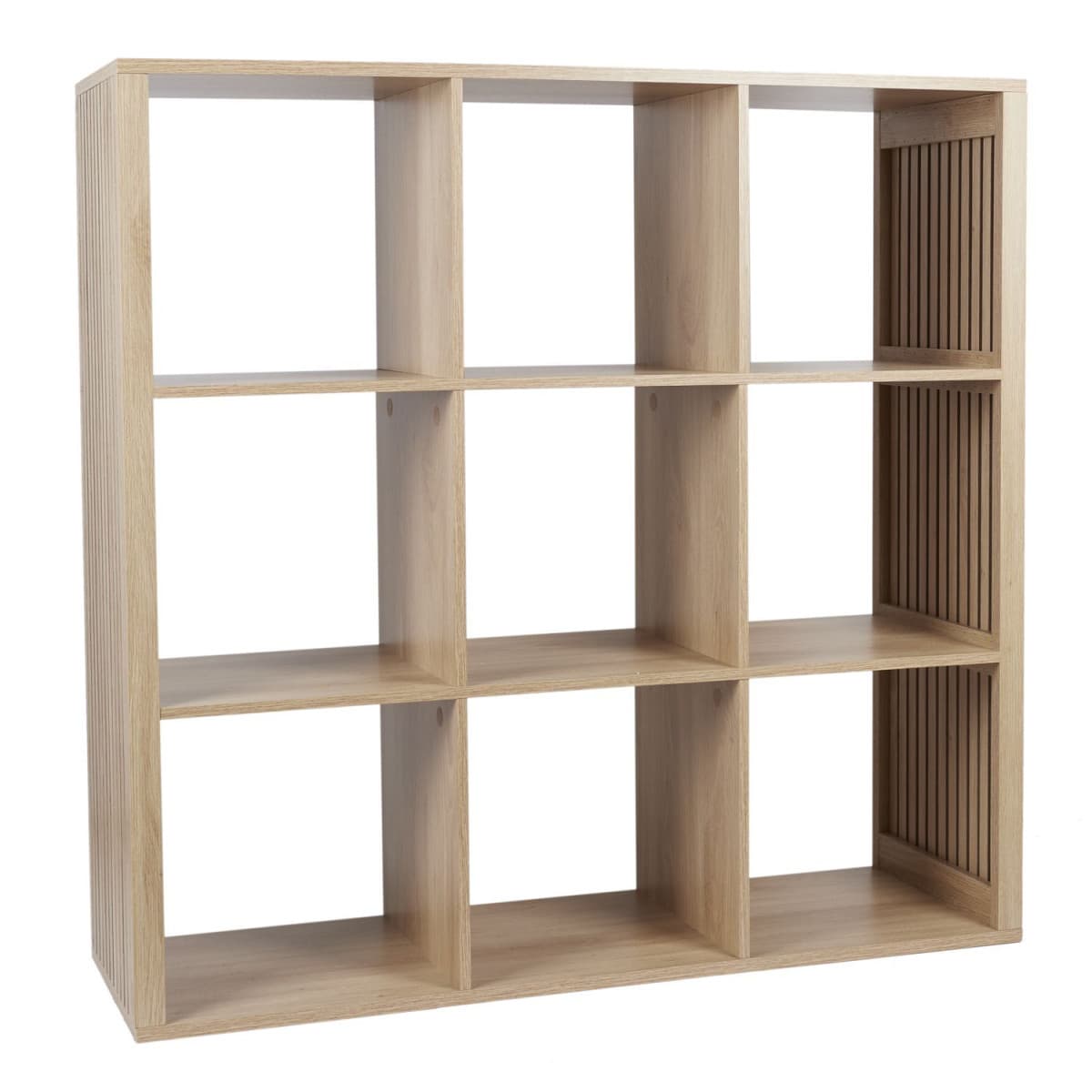 Étagère Modulable 9 Cases "Klaus" 102cm Marron