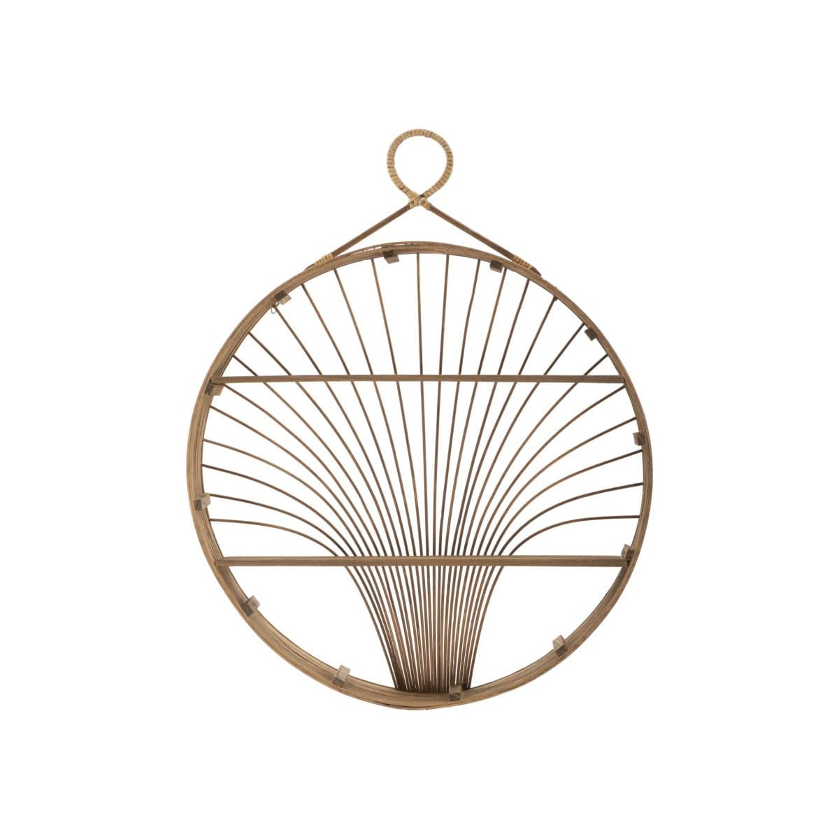 Étagère Murale Déco "Fuji" 76cm Naturel