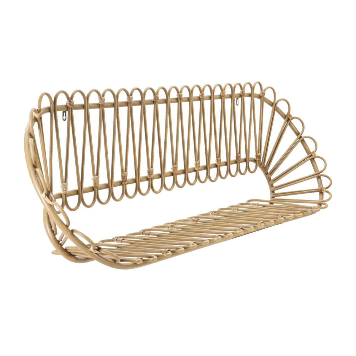 Étagère Murale Déco "Panama" 162cm Naturel