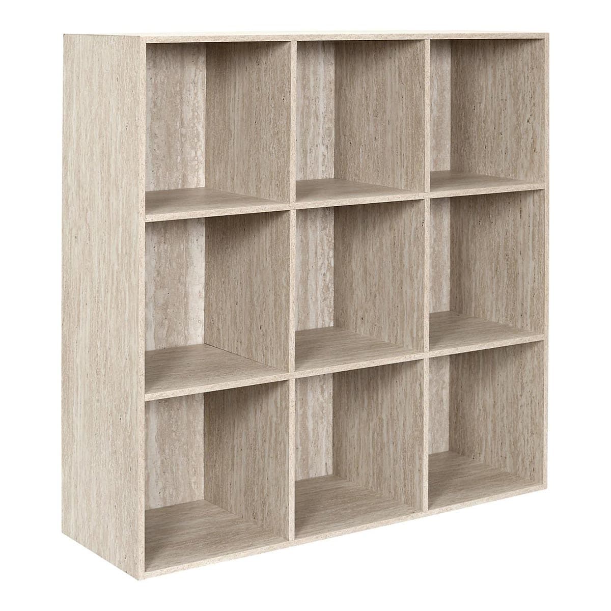 Étagère Modulable 9 Cases "Pietra" 99cm Beige