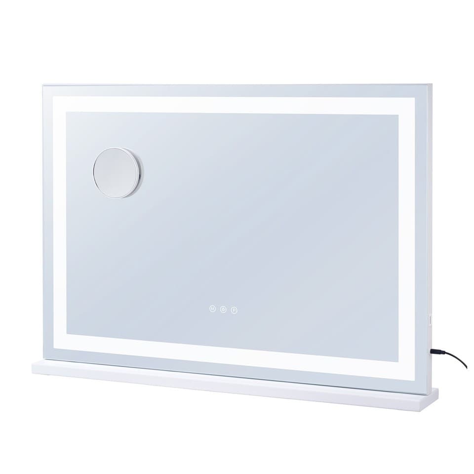Uimoso Miroir de Maquillage Lumière LED avec USB Support de Bureau 797x547 mm