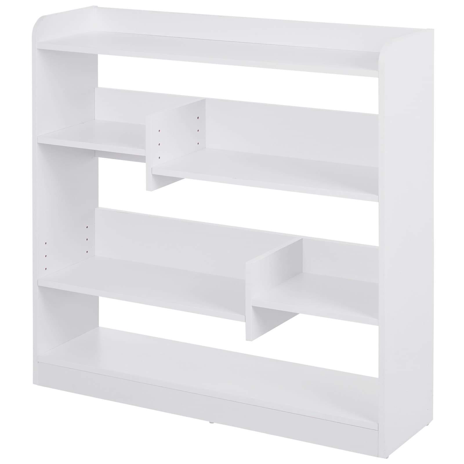 HOMCOM bibliothèque 90x24x91cm Blanc