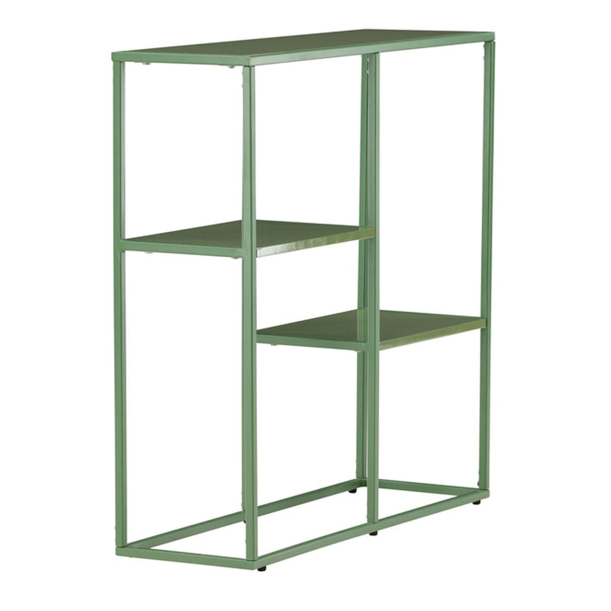Étagère 3 Niveaux en Métal "Staal" 80cm Vert
