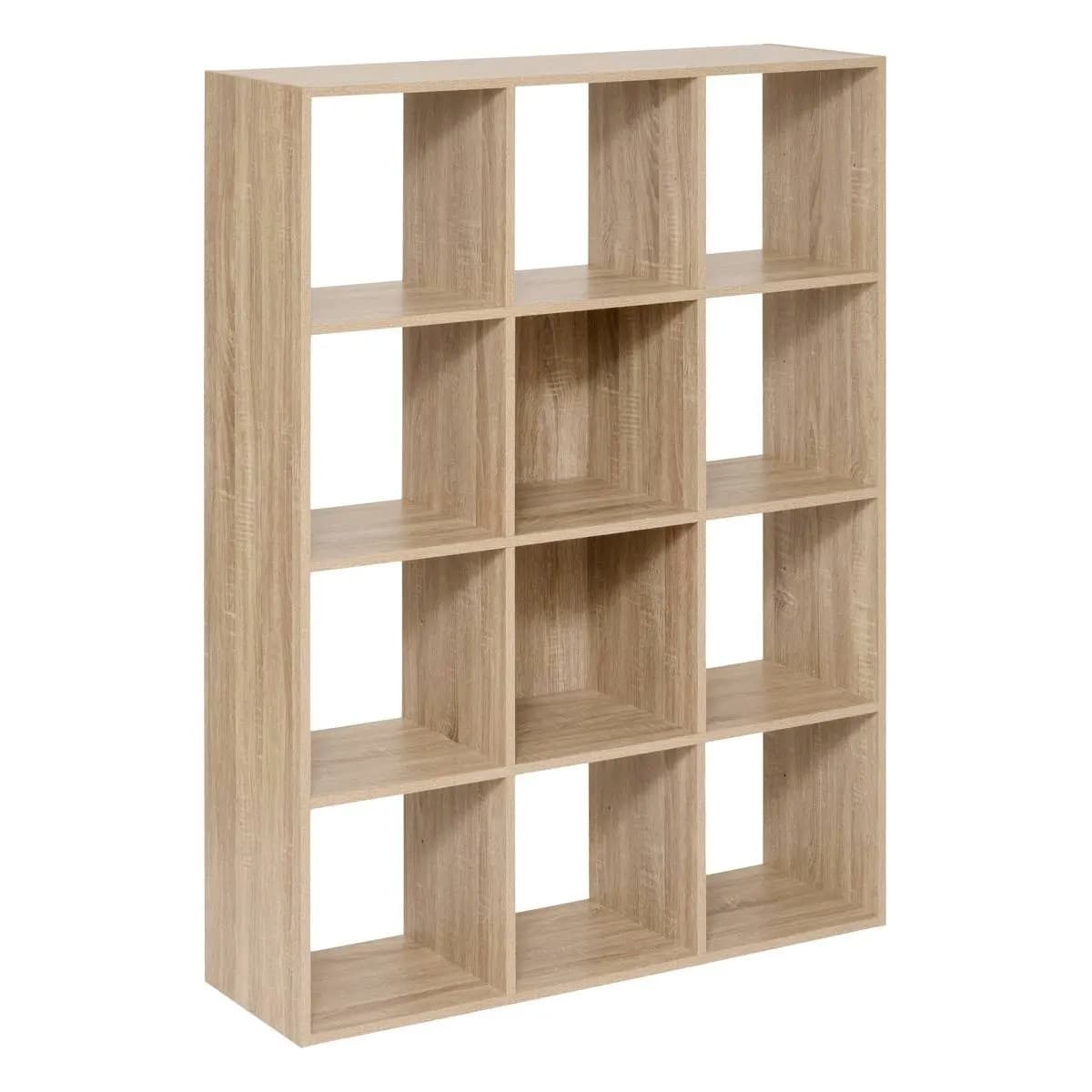 Étagère 12 Cases "Mix N'Modul" 135cm Naturel